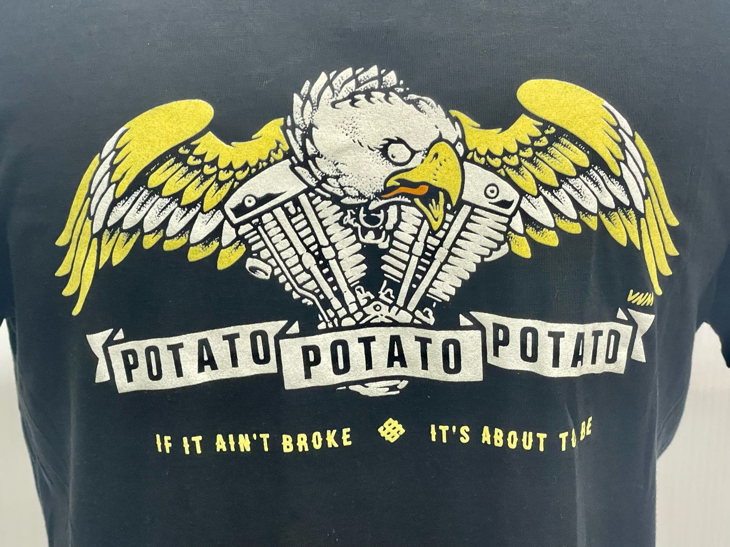 POTATO POTATO POTATO - CROPPED WOMEN'S TEE