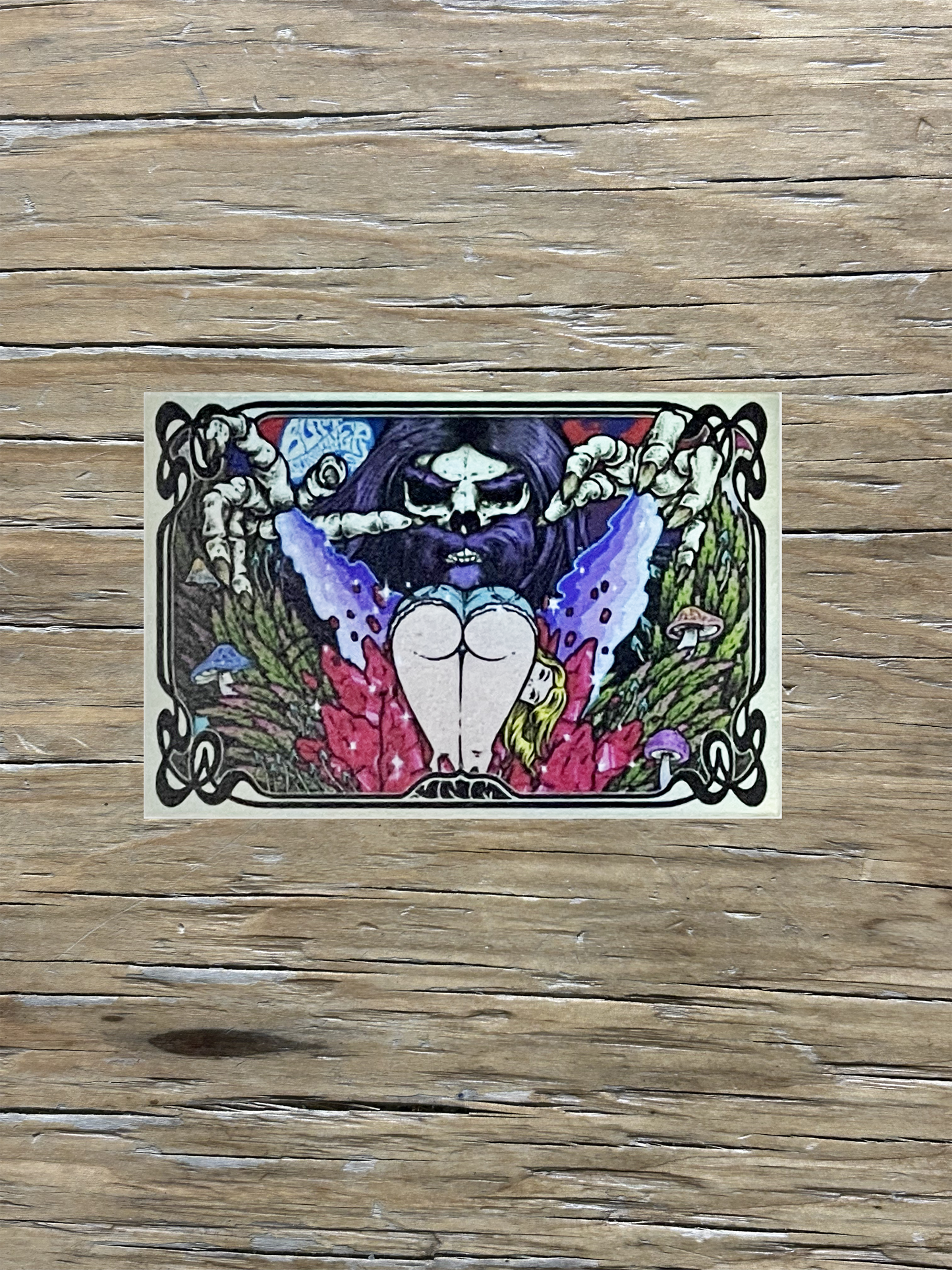 BUTT SUMMONER -3" HOLOGRAPHIC STICKER