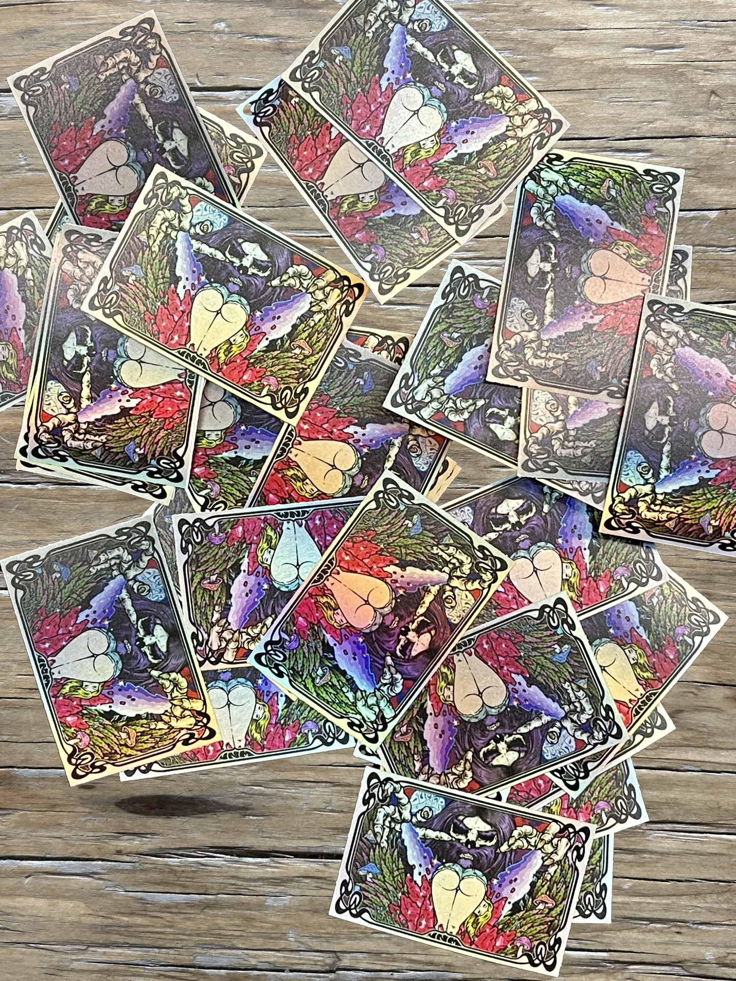 BUTT SUMMONER -3" HOLOGRAPHIC STICKER