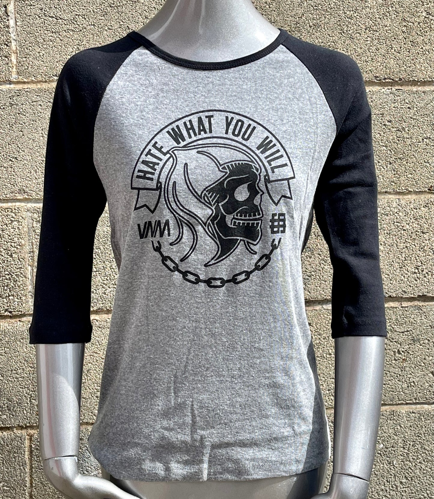 HATE WHAT YOU WILL - WOMEN'S RAGLAN TEE