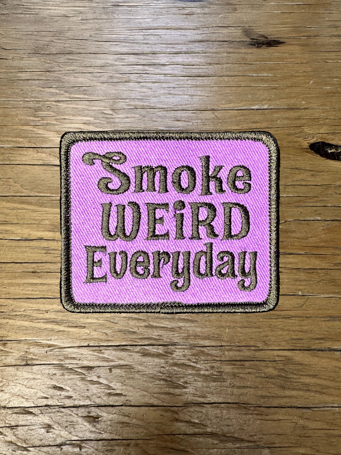 SMOKE WEIRD - PATCH