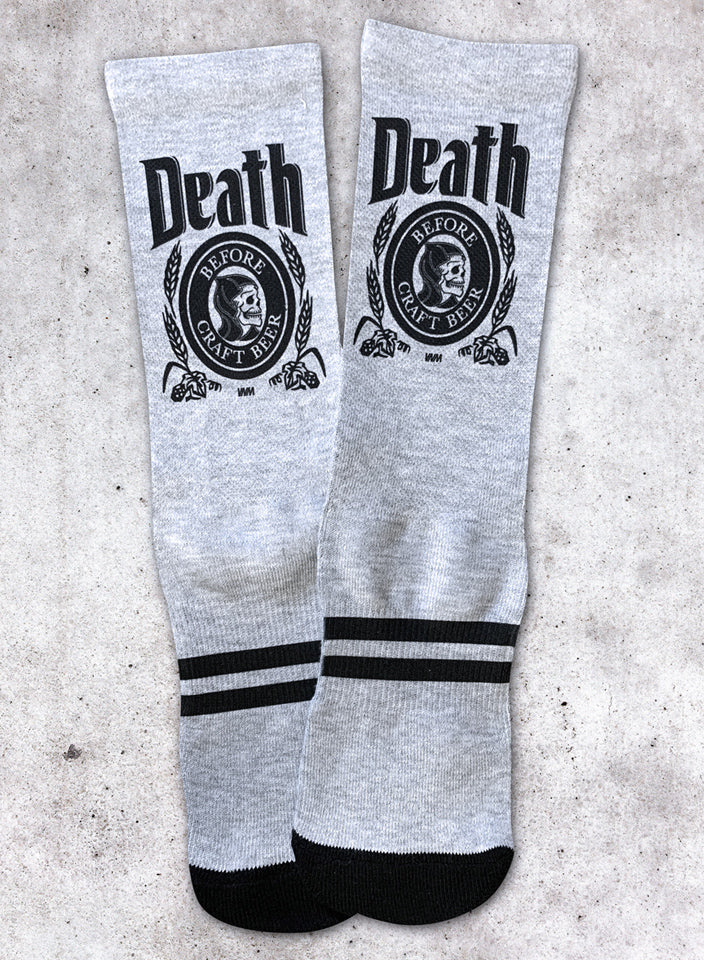 DEATH BEFORE - SOCKS (HEATHER)