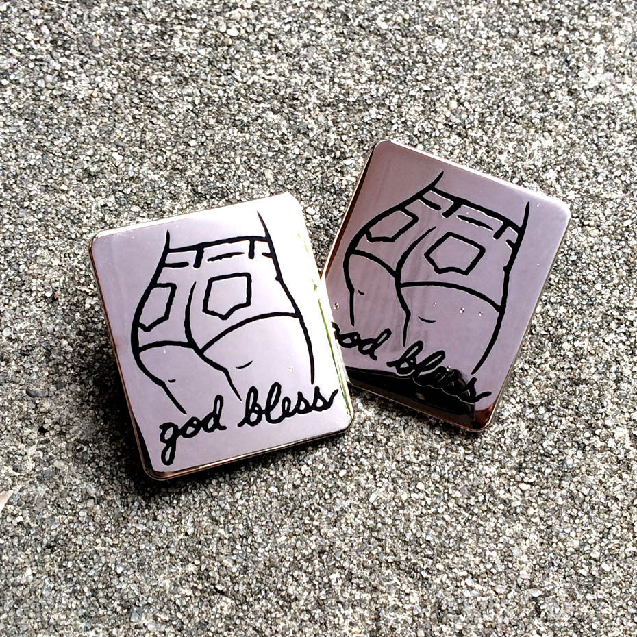 GOD BLESS - ENAMEL PIN