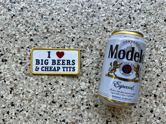Big Beers 3.5" patch