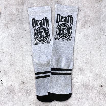 DEATH BEFORE - SOCKS (HEATHER)