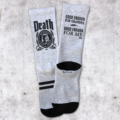DEATH BEFORE - SOCKS (HEATHER)