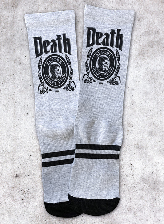 DEATH BEFORE - SOCKS (HEATHER)