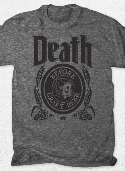 DEATH BEFORE (FRONT ONLY) - T SHIRT