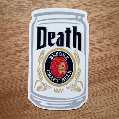 DEATH BEFORE - STICKER 6-pack