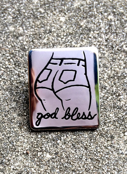 GOD BLESS - ENAMEL PIN