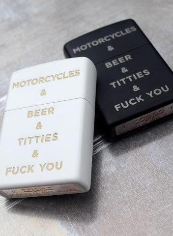 AND - ZIPPO LIGHTER
